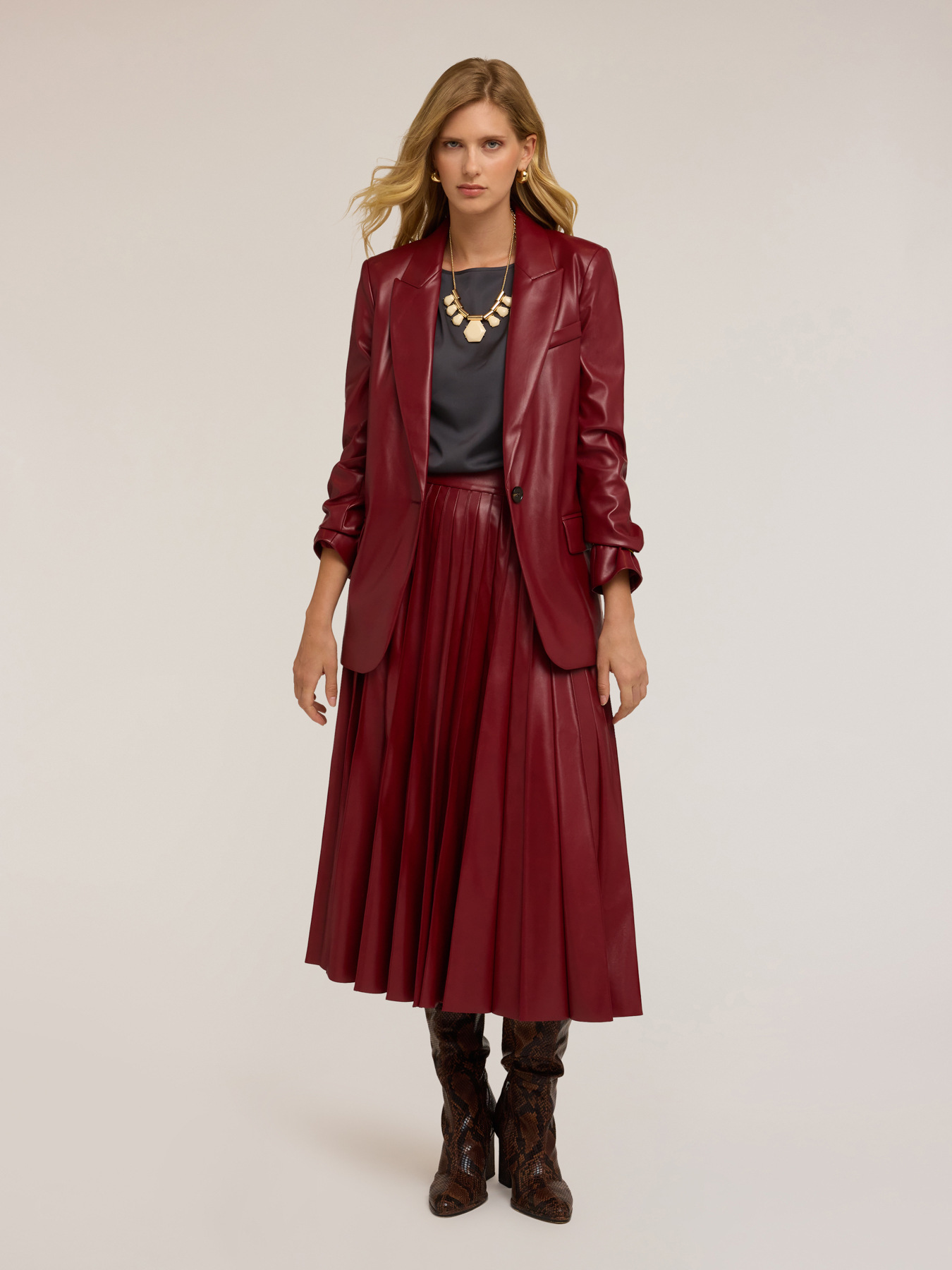 Blusa con maniche a petalo image number 4
