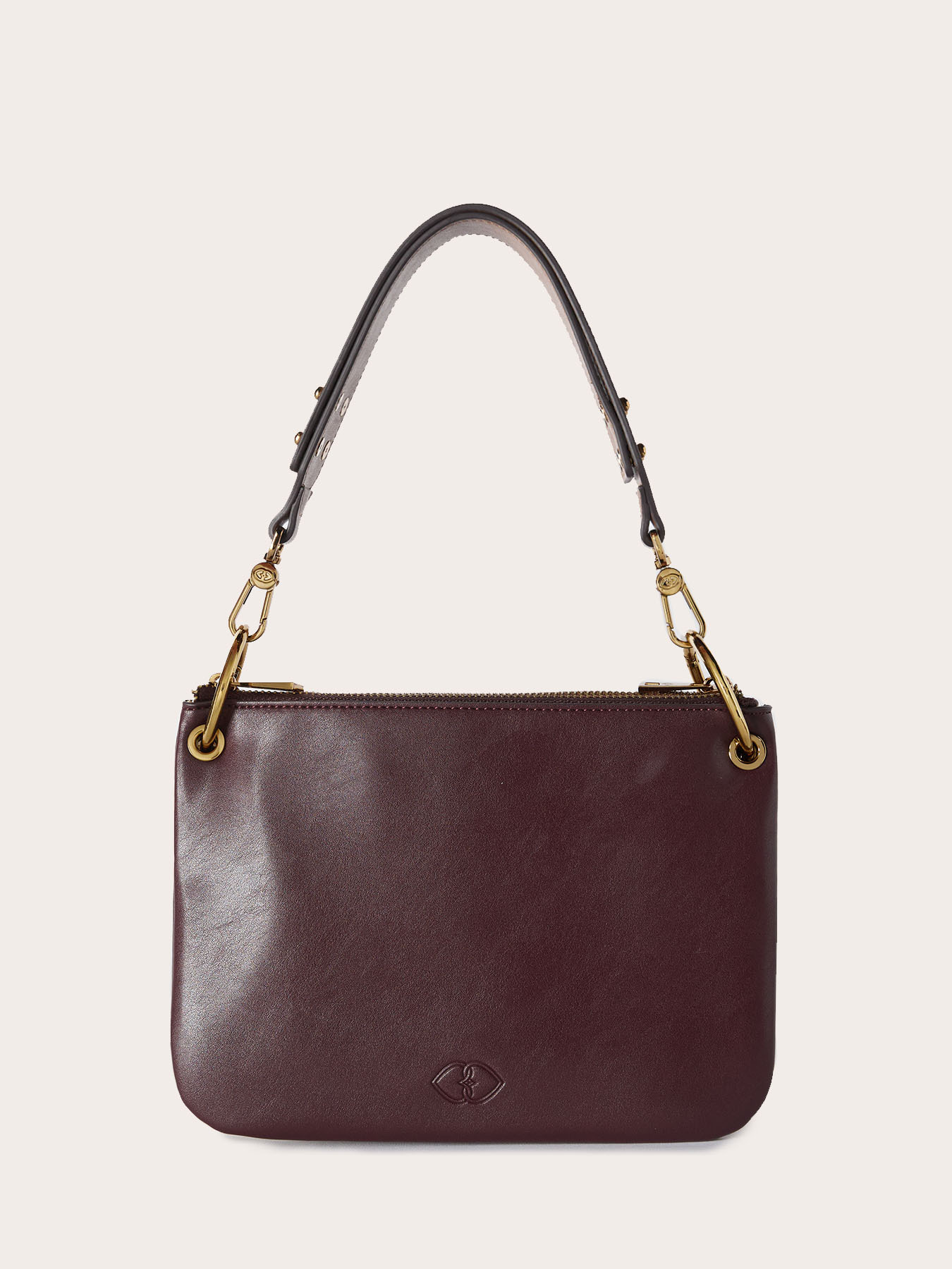 Borsa twins in tessuto spalmato image number 1
