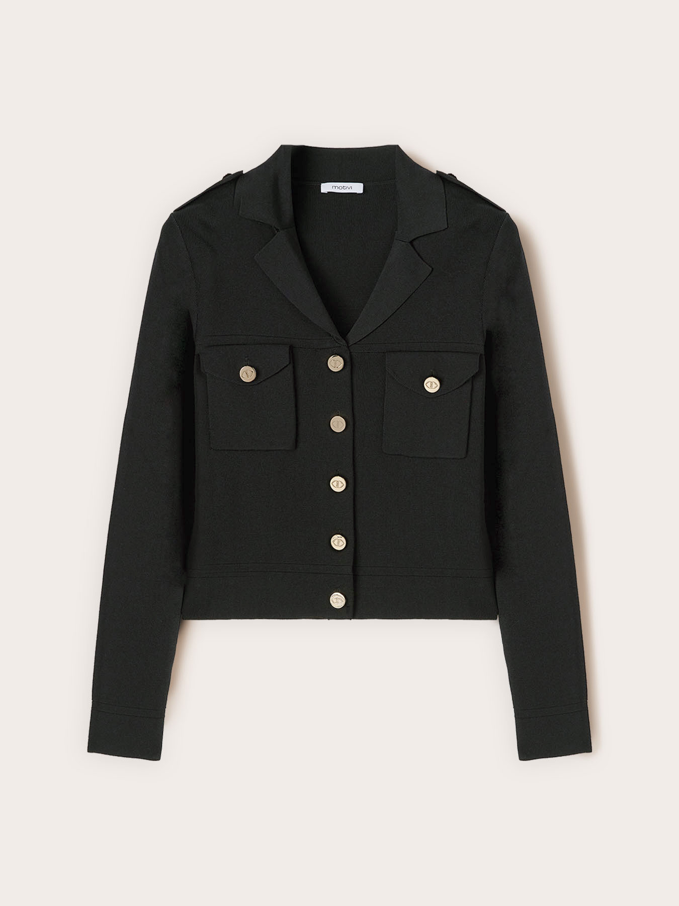 Cardigan corto in maglia image number 4