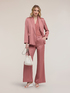 Pantaloni palazzo satin image number 0