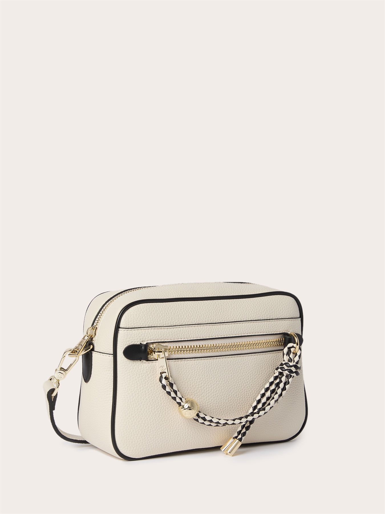 Borsa a tracolla con dettaglio intrecciato image number 3