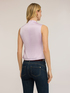 Blusa in raso con arricci image number 1